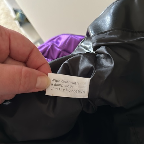 NWT Rare Minnesota Vikings Quilted Satin Tote Licensed Pro•FAN•ity NFL - Picture 11 of 11